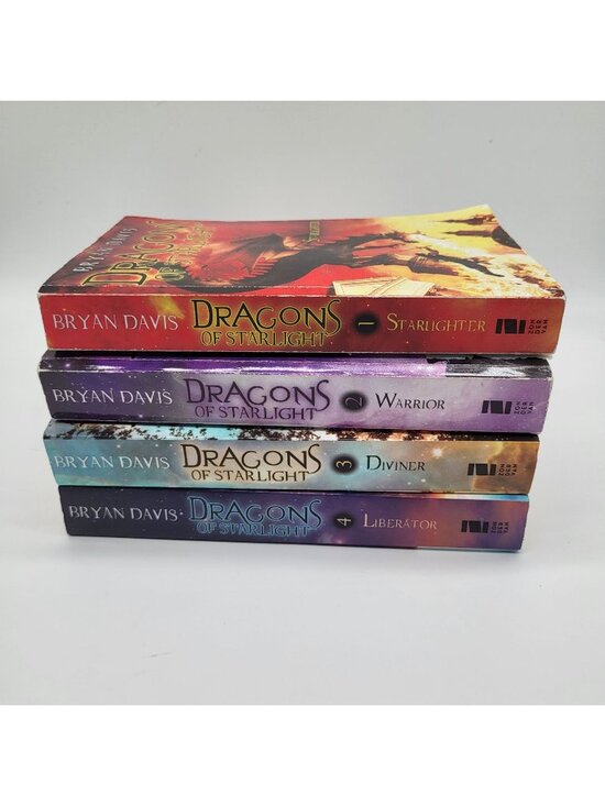 Bryan Davis Other - Dragons of Starlight Bryan Davis Paperback Books 1-4 Fiction Fantasy Young Adult